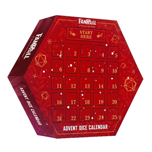 Dice Advent Calender 2024 - Metallic Dice Games